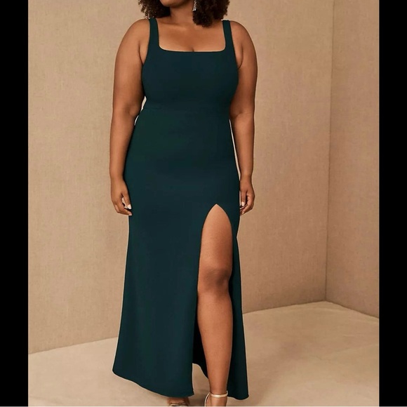 BHLDN Dresses & Skirts - BHLDN Adena Emerald Green Bridal Formal Wedding‎ Dress Size 20 NWT